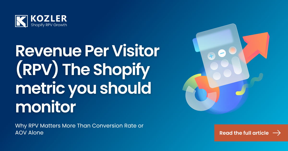 What Is Revenue Per Visitor? The Shopify metric you should monitor
